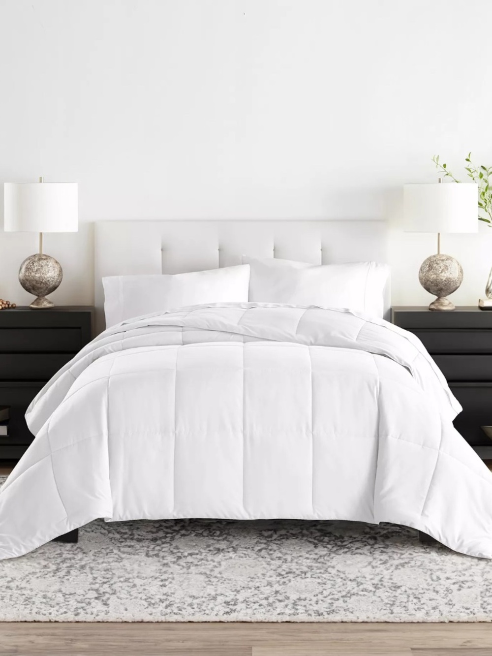 ienjoy Home IEH-COMFORTER-QUEEN-WHITE Comforter Full/Queen - White13538023232